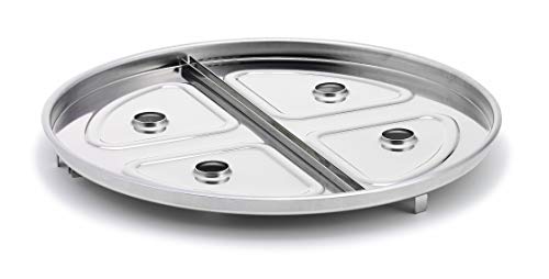 LotusGrill Ersatz Edelstahl-Anzündschale XXL - speziell entwickelt für den raucharmen XXL/Tischgrill XXL