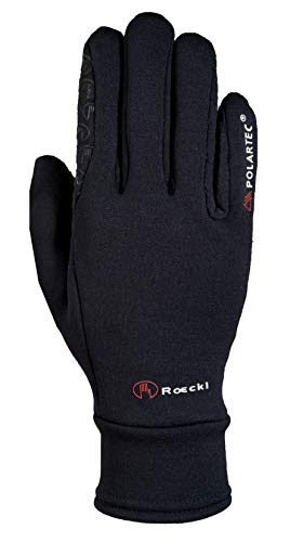 Roeckl Sports Reithandschuh Warwick, Freizeit Winter Handschuh, Schwarz 8.5