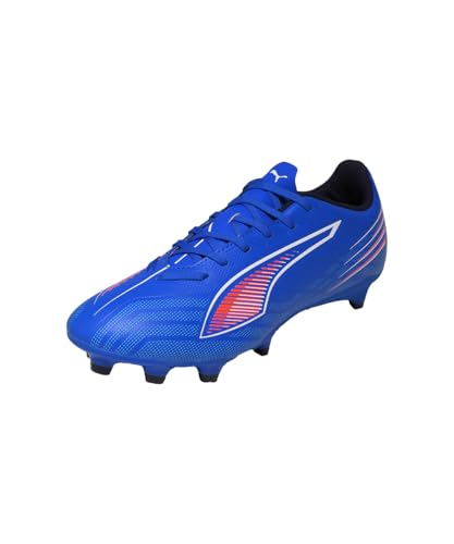 PUMA Ultra 6 Play Fg/Ag WN's Fußballschuh für Damen, Ultra Blau PUMA Weiß Leuchtend Rot, 39 EU