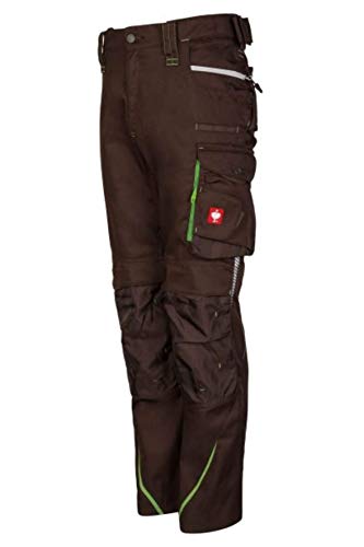 Engelbert Strauss Bundhose e.s.Motion 2020 kastanie/seegrün (56)
