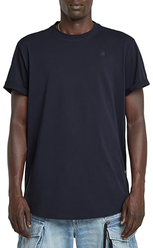 G-STAR Herren Lash Jersey T-Shirt, Blau (Salute D16396-B353-C742), XL