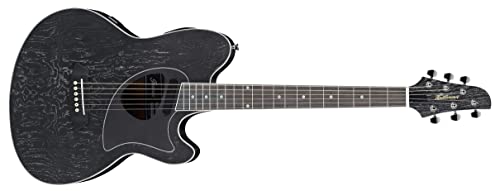 Ibanez Talman TCM50-GBO Galaxy Black Open Pore - Westerngitarre