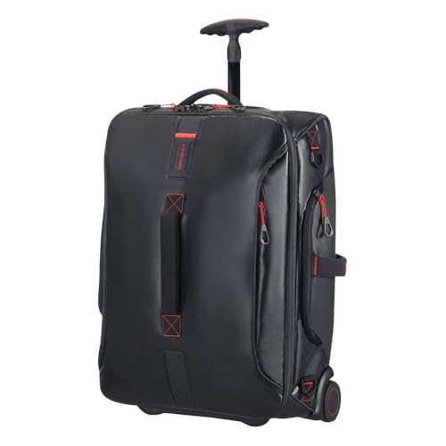 Samsonite Paradiver Light - Reisetasche mit Rollen 55/20 Strict Cabin, 55 cm, 48,5 L, Schwarz