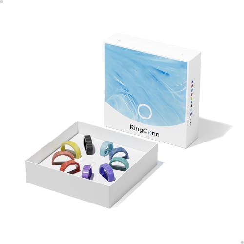 RingConn Gen 2 Air Smart Ring Sizing Kit – Ringgröße ermitteln, Ringgrößentabelle – Größe zuerst vor dem Kauf – Größen 6 bis 14 – Finden Sie die perfekte Ringgröße Smart Ring Size