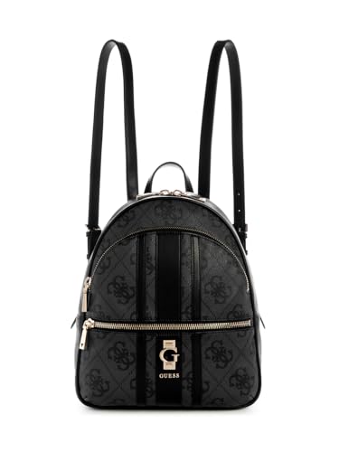 GUESS Rucksack Freizeitrucksack Erenia Backpack Coal Logo dunkelgrau