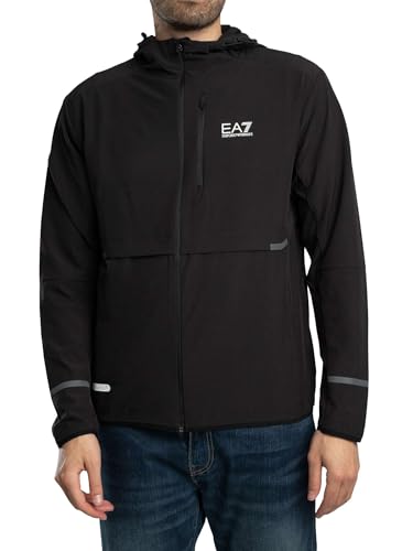 EA7 Herren Ventus 7 Athlete Jacke, Black, S