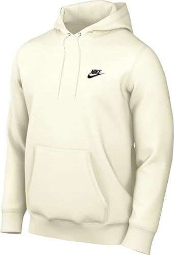 Nike Herren Club Ft Po Kapuzenpullover, Sail/Sail/Black, L