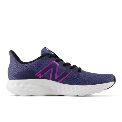 New Balance Damen 411 Sneaker, Blue Pink, 39 EU
