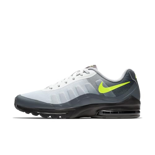 Nike Herren Air Max Invigor Sneaker, Mehrfarbig (Black/Volt/Dark Grey/Cool Grey 000), 44 EU