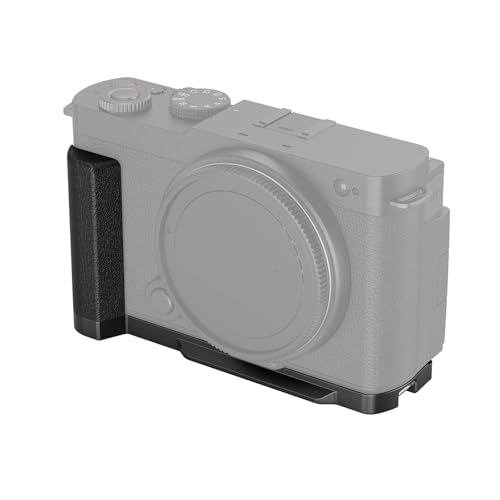 SMALLRIG L-Shape Handle L-förmiger Griff für Panasonic LUMIX S9 mit Ergonomischem Silikongriff, Eingebauter Schnellwechselplatte für Arca zum Schnellen Einschalten von Stativen/Handaufnahmen - 4517