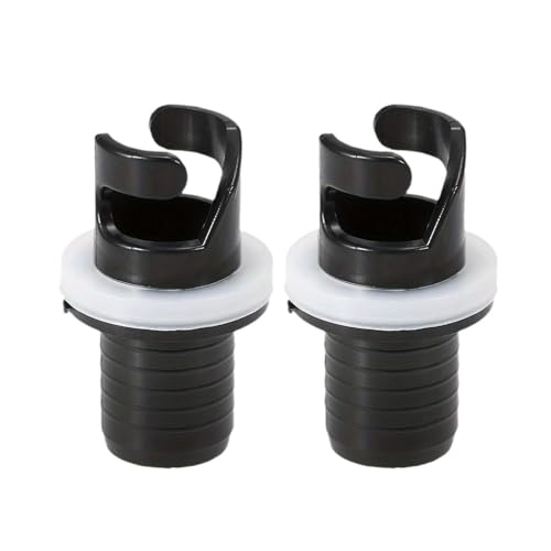 2 Stück Ventil Adapter,Ventiladapter Schlauchadapter Stecker Schlauchboot Ventile,Replacement Kajak Zubehör für Boat,Luftventil Zubehör Auslaufsicher,Pumpenadapter Easy Pump Adapter,Sup Pumpen Adapter