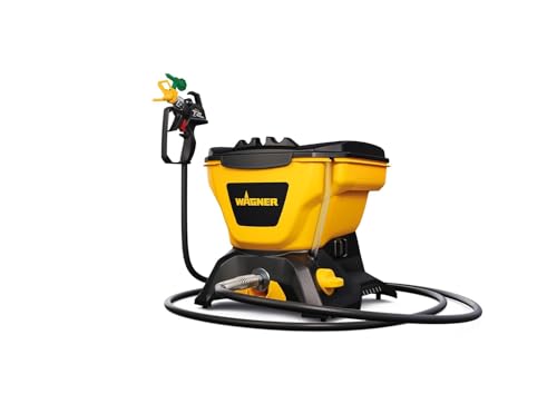 WAGNER Airless Farbsprühsystem Control 150 M für Wandfarben, Lacke, Lasuren, Holz- & Korrosionsschutz im Innen- & Außenbereich, 0-900 ml/min, 110 bar, Behältervolumen 5500 ml, Schlauch 7,5 m