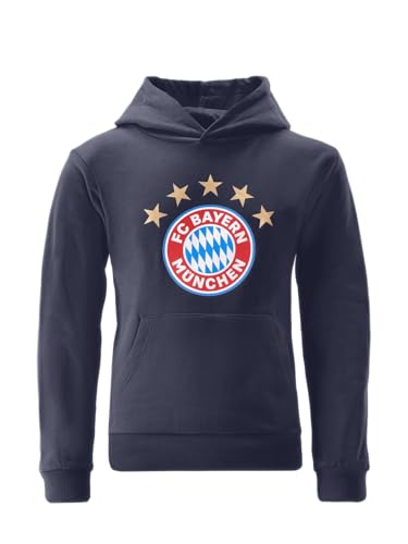 FC Bayern München I Hoodie Essential I Kinder I Navy I 140
