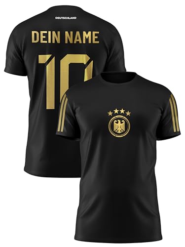 ZUMEL Deutschland Trikot mit eigenem Namen & Nummer – Personalisiertes Fußballtrikot