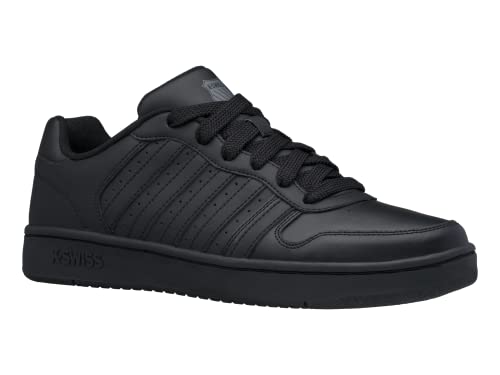 K-Swiss Herren Court Palisades Turnschuh, Schwarz, 44 EU