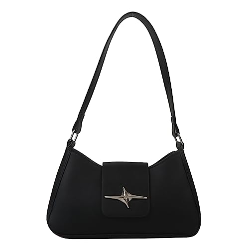 TIAASTAP Handtasche Damen Klein Umhängetasche Leder Hobo Bag Tasche Klein Vintage y2k Schultertasche 90s Women's Shoulder Bag mit Reißverschluss Clutch Geldbörse Coole Sachen für Teenager Mädchen