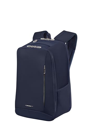 Samsonite Guardit Classy - Ryanair Handgepäck 25 x 20 x 40 cm, 20L, 0,60 kg, Kabinentasche, Flugzeug-Rucksack S Untersetzer, Blau (Midnight Blue)