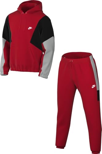 M NK CLUB FLEECE HDED TRACK GX