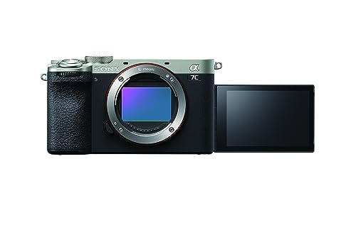 Sony Alpha 7C II Vollformat-Kamera mit Wechselobjektiv, Silber