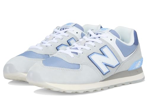 New Balance Unisex-Erwachsene 574 V2 Sneaker, Pearl Grey/Nb White, 10 Wide Women/8.5 Men