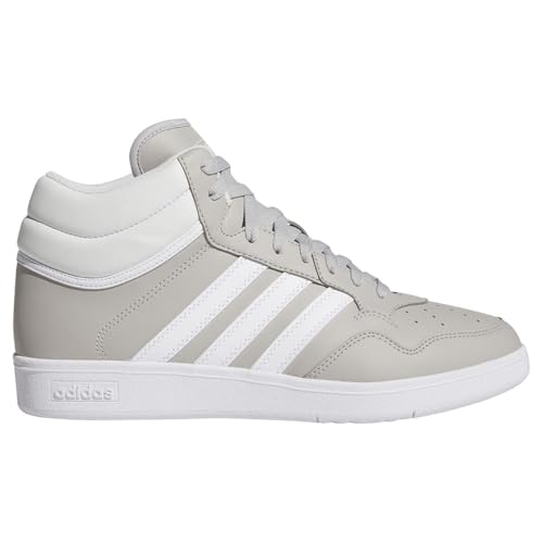 adidas Unisex Hoops 4.0 MID Shoes Schuhe, Grey Two/FTWR White/Crystal White