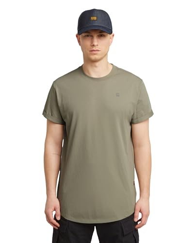 G-STAR RAW Herren Lash T-Shirt, Shamrock/ Olive,Size L