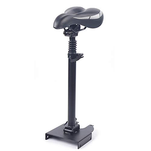 Elektrscooter Sattel Höhenverstellbarer 51-63cm Rollersitz Elektro Zusammengeklappt Elektro Scooter Sitz kompatibel mit Xiaomi M365 Elektroscooter