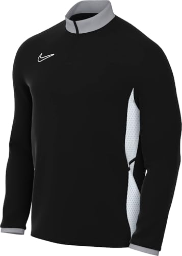 Nike Herren Dri/Fit Academy25 Dril Sweatshirt, Black/Wolf Grey/White/White, XL