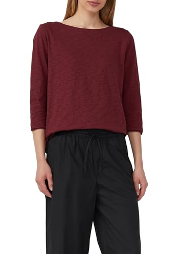 s.Oliver Shirt mit Flammgarnstruktur und 3/4-Ärmeln