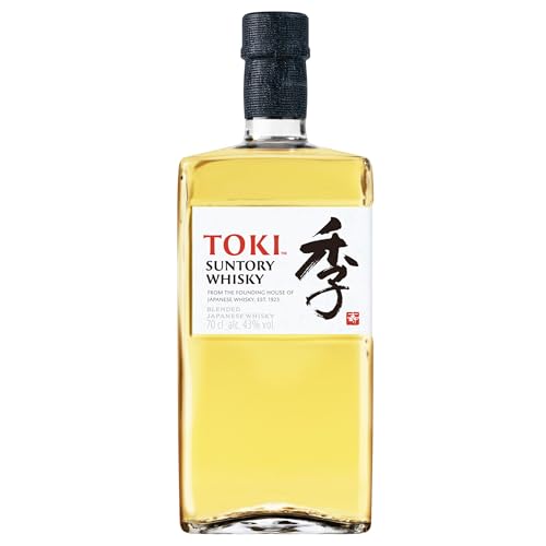 Suntory Whisky Toki | Japanischer Blended Whisky aus Hakushu, Yamazaki und Chita | mit feinem, süßen und würzigem Abgang | 43% Vol | 700 ml