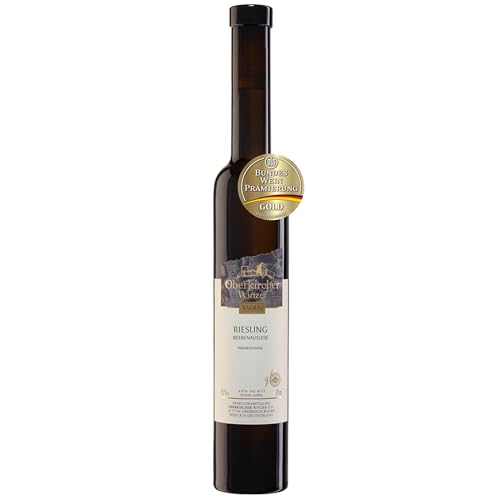 Oberkircher Winzer Riesling Beerenauslese - COLLECTION OBERKIRCH Exklusiv - besondere Kostbarkeit mit feinem Süße-Säure-Spiel und viel Opulenz - Badischer Wein, Anbaugebiet Ortenau (1 x 0,375l)