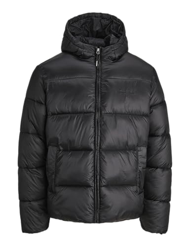 JACK & JONES Herren Jornorrebro Puffer Jacket Sn, Black, m
