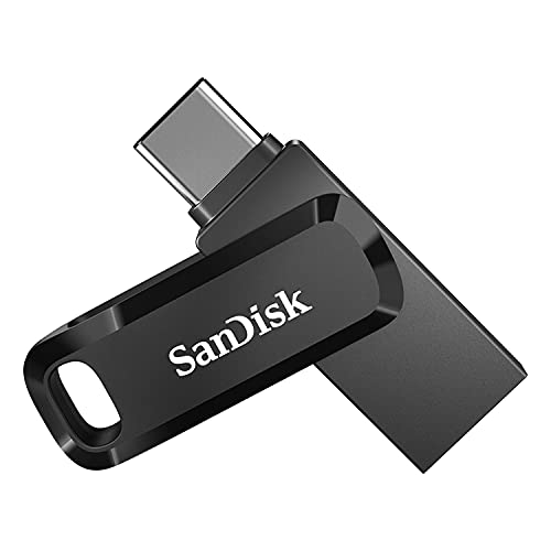 SanDisk Ultra Dual Drive Go USB-Zusatzspeicher Smartphone/Tablet Schwarz 128 GB USB-A (USB 3.2 Gen 1), USB-C®