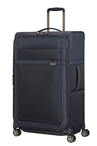 Samsonite Airea - Spinner L erweiterbar, Koffer, 78 cm, 111.5/120 L, Blau (Dark Blue)