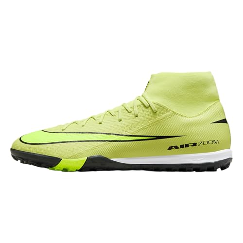 Nike Herren Zm Superfly 10 Academy Tf Fußballschuh, Limelight/Volt/Hyper Crimson, 45 EU