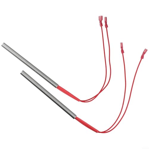 230V 300W Edelstahl-Glühzünder-Set für Nemaxx Pelletöfen und Grills, passend für Pelletöfen der Modelle P6, P9 und P12(2 Stück)