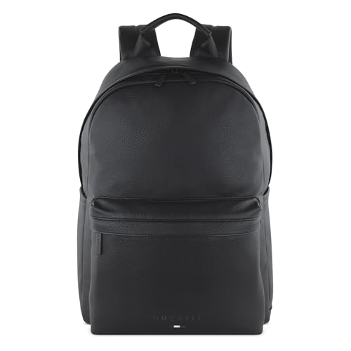 bugatti Rico Business-Rucksack, Kunstleder-Daypack mit Laptopfach 15