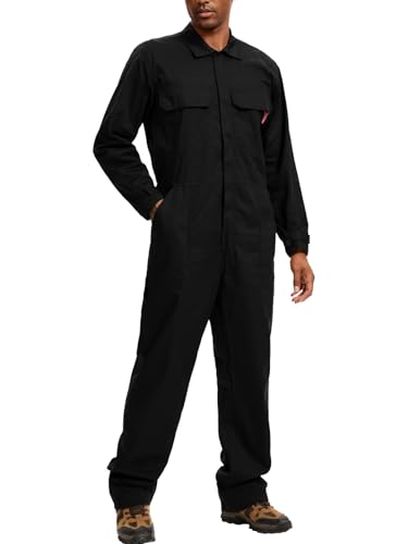 WORK IDEA Premium 100% Baumwolle Herren-Arbeitsoverall: Der perfekte Begleiter für Bauarbeiter, Handwerker und Heimwerker