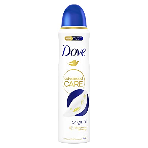 Dove Advanced Care Deo-Spray Original Anti Transpirant mit 72 Stunden Schutz vor Achselnässe und Körpergeruch 150 ml
