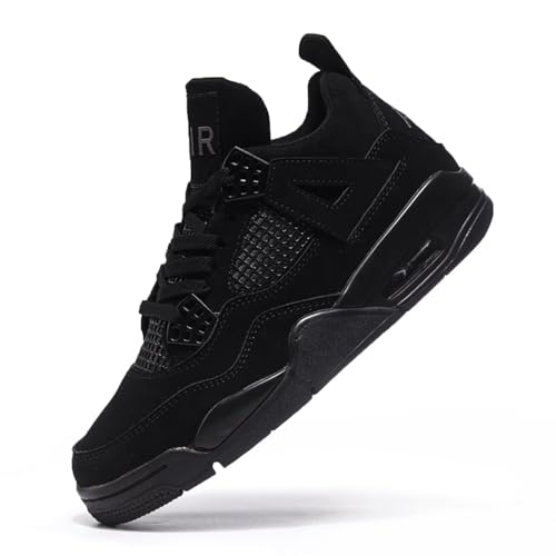 Mevoit Herren Air 4 Retro Basketballschuhe für Herren, atmungsaktiv, stützend, modisch, Sneaker, Air Laufschuhe für Damen, Leichtathletik, Sport, Walking-Trainer