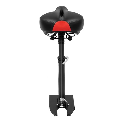 Elektro Scooter Sitz PU E Scooter Sitz 50-68cm Einstellbarer Sitz für E Scooter 29x21x7.5cm Sattels 100kg Gewichtskapazität mit Hebel und Schloss für Xiaomi 365