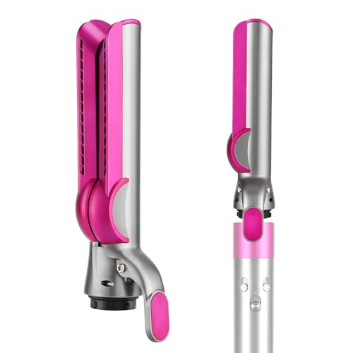 Haarglätter-Aufsatz für Dyson Airwrap, Kompatibel mit HS01/HS05/HS08, Airflow Technologie ohne Heizplatten, Gleichzeitiges Trocknen und Glätten mit Luftstrom, Reduziert Hitzeschäden, Fuchsia