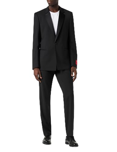 HUGO Herren Hendrix/Scot231e1x Suit, Black1, 94 EU