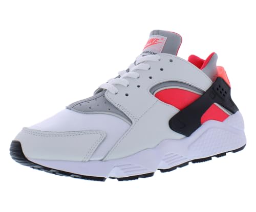 Nike Air Huarache Herren Running Trainers DX4259 Sneakers Schuhe (UK 9 US 10 EU 44, White metallic Silver 100)