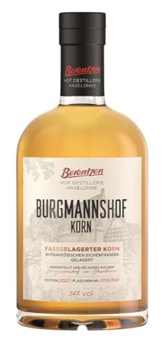 Berentzen Burgmannshof Korn 0,5 Liter 34% Vol.