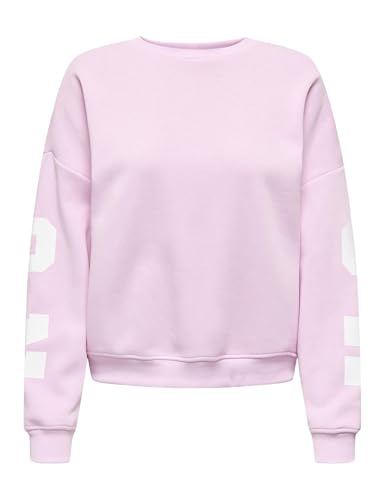 ONLY Onlsweat L/S Back/Sleeve Print SWT Noos