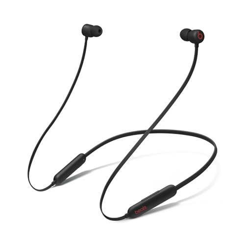 Beats Flex In-Ear Kopfhörer – Apple W1 Chip, magnetische In-Ear Kopfhörer, Bluetooth Klasse 1, 12 Stunden Wiedergabe, kabellos – Black