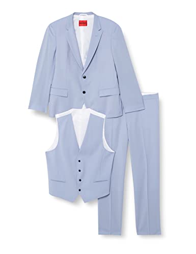 HUGO Men's Henry/Getlin232V1X Suit, Light/Pastel Blue451, 98
