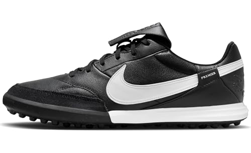 Nike Herren The Premier III TF Sneaker, Black White, 44.5 EU