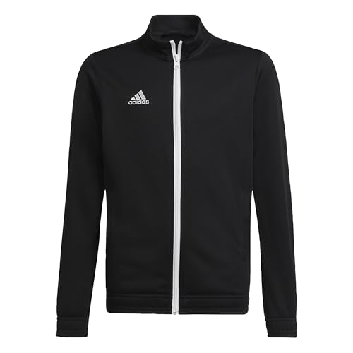 adidas Unisex Kinder Entrada 22 Track Jacket, Black, 13-14 Years